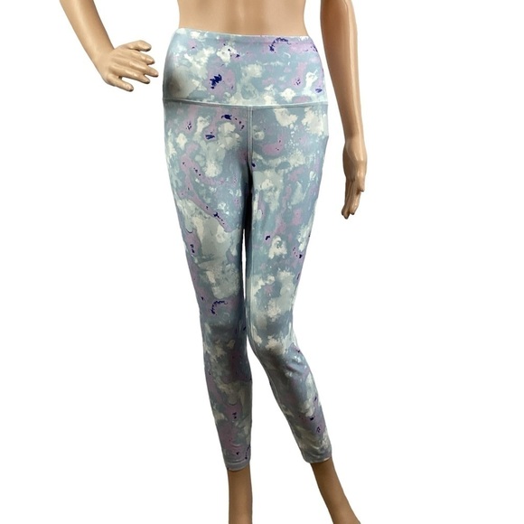 Wildfox Sweat Head in the Clouds High Waist Printed Contender Ankle Legging - Picture 1 of 7